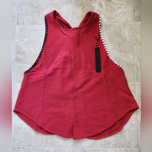 Carbon38 Crochet Open Back Tank - Size Medium - Picture 10 of 12